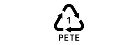 Wikicommons media: https://commons.wikimedia.org/wiki/File:Symbol_Resin_Code_1_PETE.svg