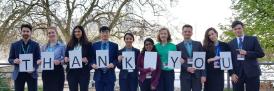 WBCSD bootcamp students at WBCSD meeting Apr 2018 Montreux