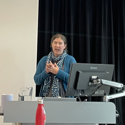 Dr. Valerie Seymour Presenting on Sustainability