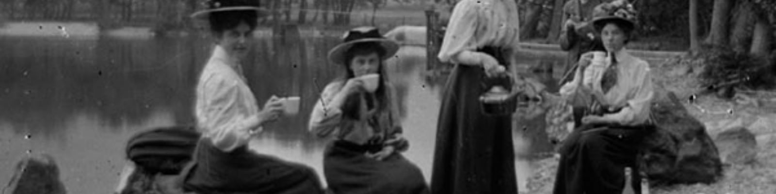 Archive image of a picnic by Crummock Water in the Lake District