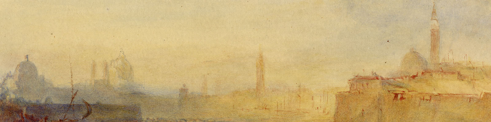 Isabella Jay, Venice: The Zitelle, Santa Maria della Salute, the Campanile and San Giorgio Maggiore 