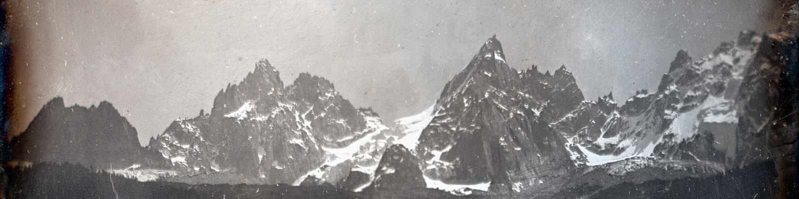 Les Aiguilles, Chamonix - Daguerreotype