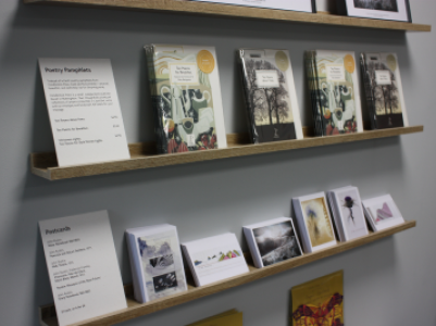 Goods available in The Ruskin's Shop