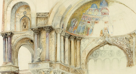 Picture by Ruskin of St Marks, Venice