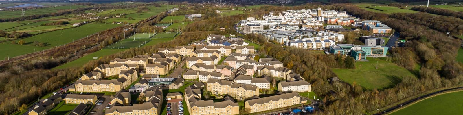 Lancaster University aerial