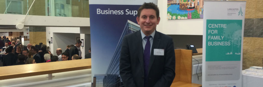 From Private Secretary to Policy Fund Management
- Ben Pledger at Lancaster University (2014)