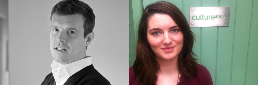 Lancaster Network Breaks into London Art World - Saoirse and Phil, both graduates of Lancaster University