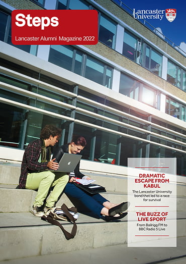 Lancaster Alumni Magazine, Steps 2022 edition.