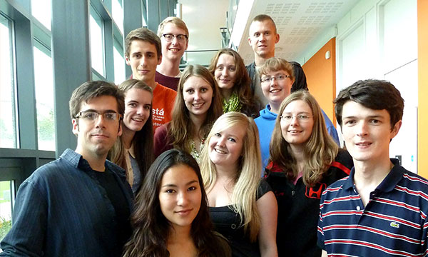 Our 2013 summer research students