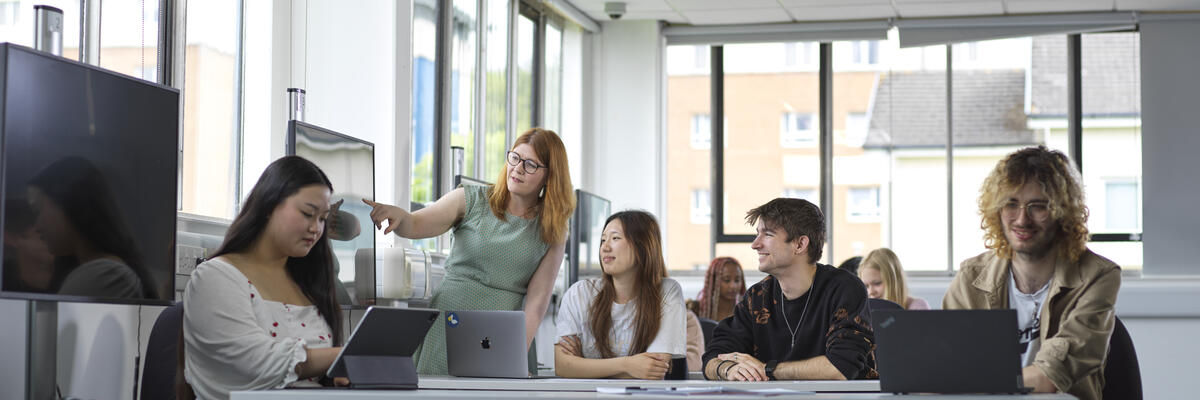 Students in class 