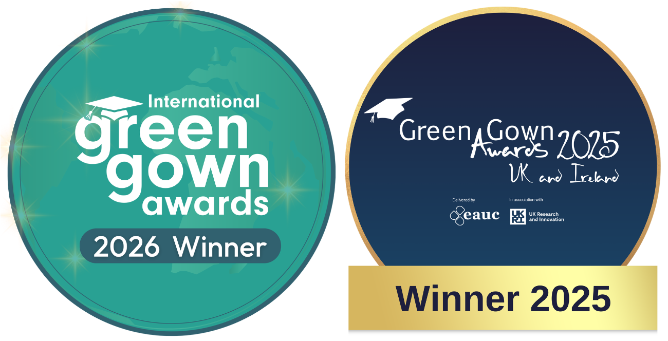 Green Gown Award winner badges