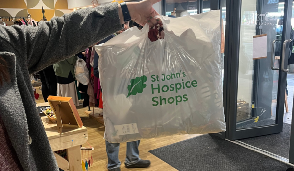 St Johns Hospice bag