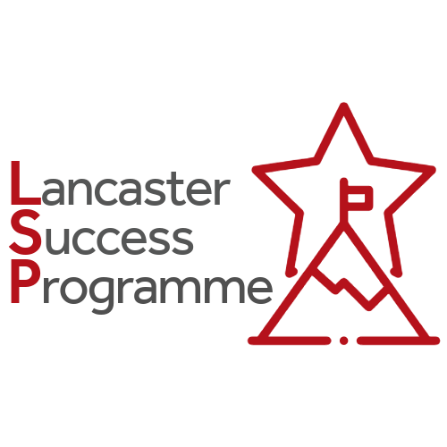 LSP logo:
<br />LSP with three arrows protruding from this