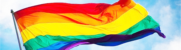 LGBT rainbow flag