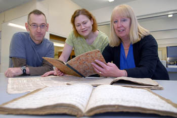 Dr Rob MacKenzie, Deborah Lee and Christine Valentine