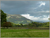 Brigflatts fields looking towards Sedbergh