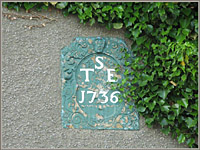 Date Plaque on Crosslands Farm