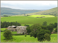 Grayrigg Farm, site of Grayrigg Hall, home of the Ducketts