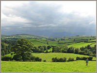 Climbing hill outside Grayrigg