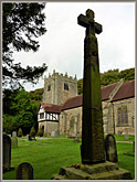Halton Church with Anglo-Saxon Cross