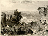 Kendal from the Castle, 1832