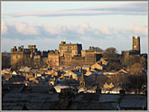 Lancaster Castle & Priory Church panorama