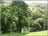 River Leven in valley from road to Causeway