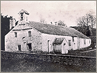 Underbarrow Church before rebuilding