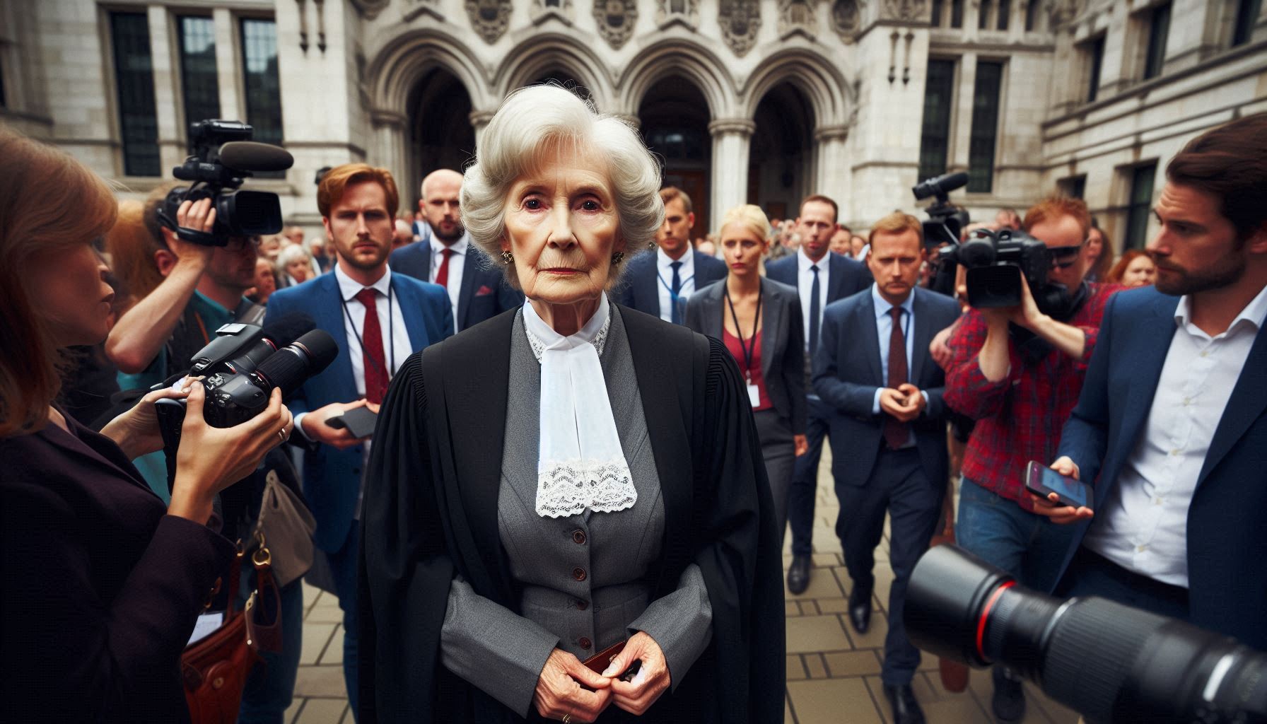 Picture of Judge McKinsey looking stuffy and humourless