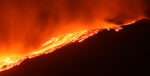 Etna eruption 2011