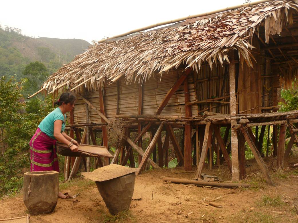 Description: C:\Users\najman\Documents\Pictures\Assam-AP-Bangla photos 2010\Assam and AP\P1010616  Nishi villager, AP.JPG