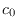 $c_0$