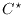 $C^\star$