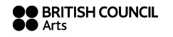 The British Council Arts homepage