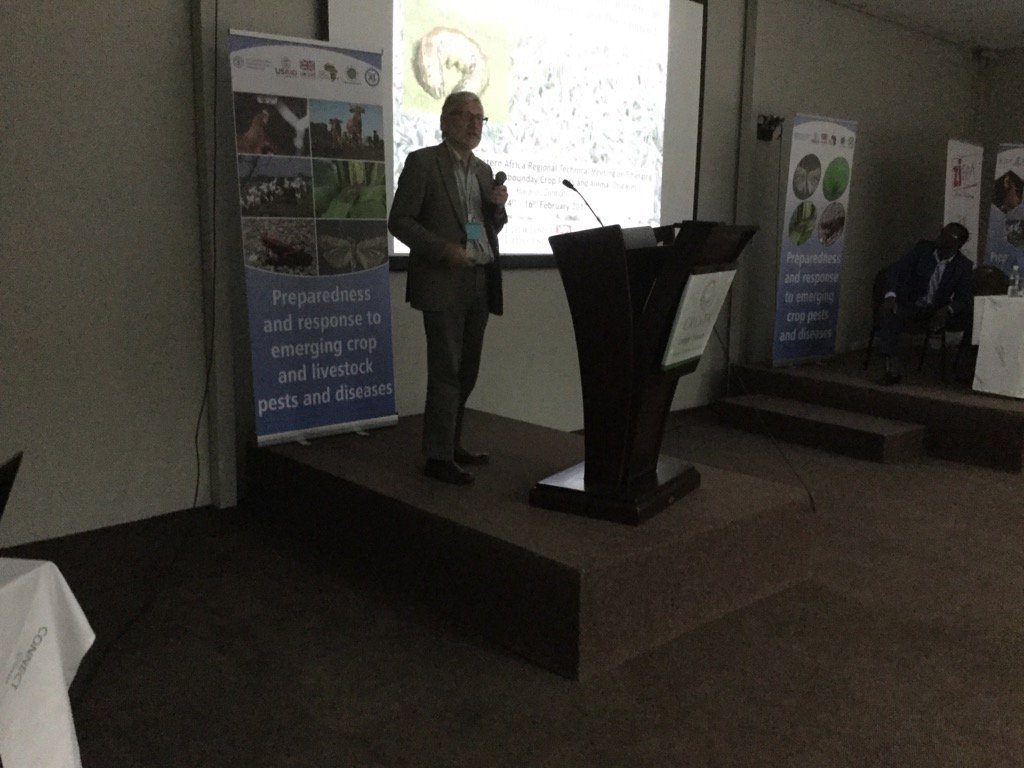 Ken at FAO meeeting Harare