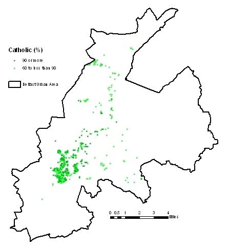 New Catholic areas, 2001