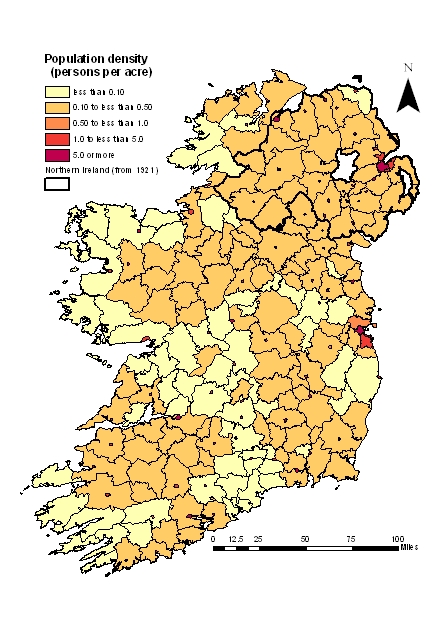 Population density 1946/51