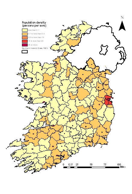 Population density 1971