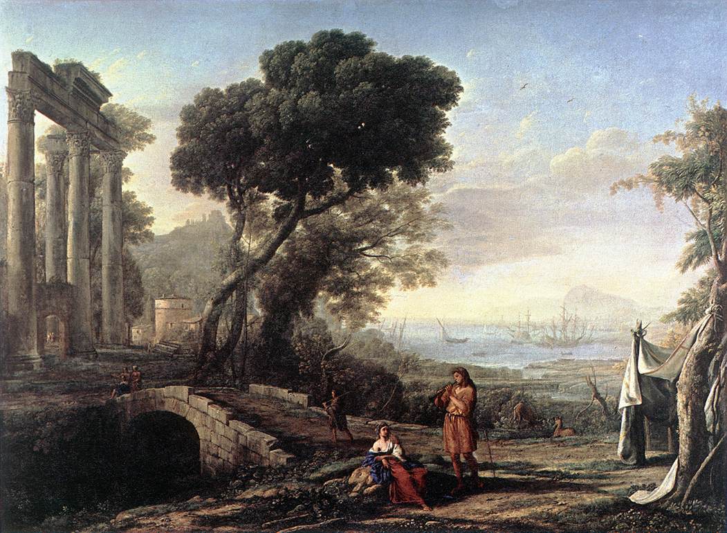 claude's Italian landscape
