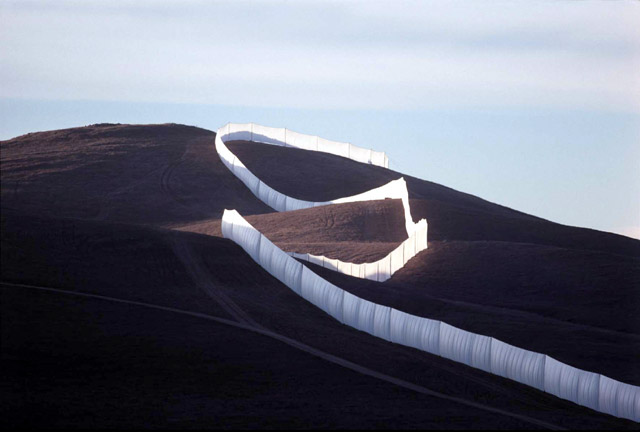 running fence photo