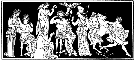 image of Greek gods