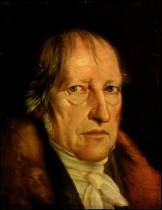 painting of Hegel