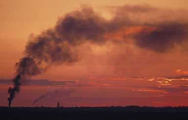 photo of smoke stack
