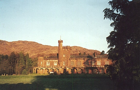 photo of the castle on rum