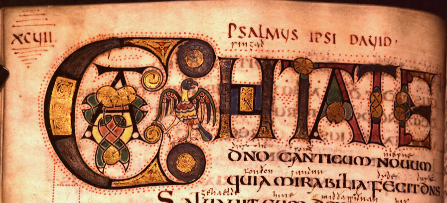 Vespasian Psalter section 1