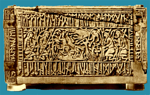 The Franks Casket: Romulus and Remus